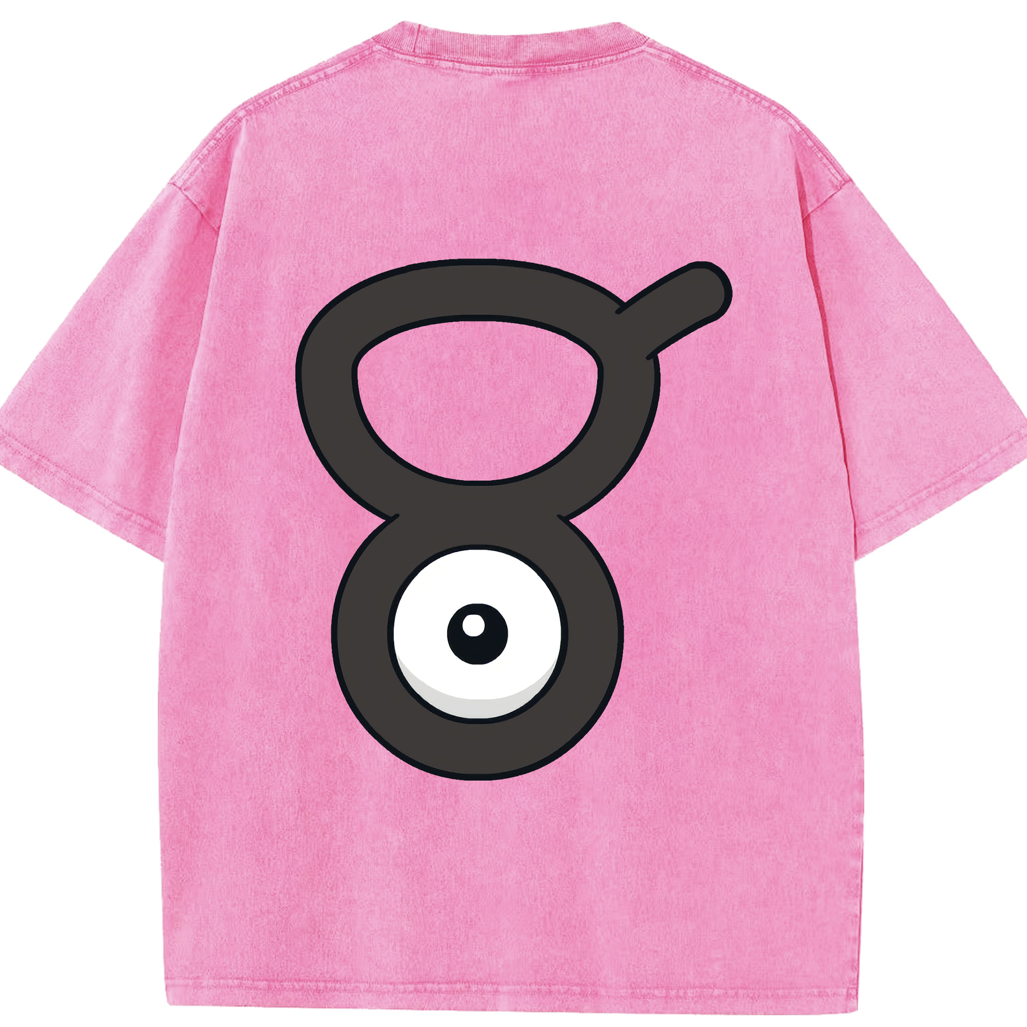 （画像用） ポケットモンスター Pokémon 綿100% ヴィンテージ風 半袖Tシャツ（背面プリント）